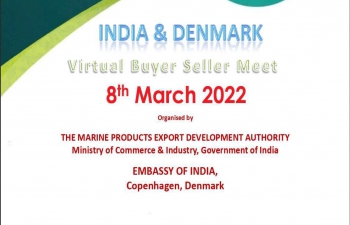 Marine Products- Virtual Buyer Seller Meet on 8th March 2022